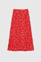 Спідниця з візерунком жіноча LAWA WTC02303 XS Червоний shop (2000989924289)  Фото №6