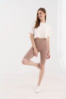 Велосипедки однотонні жіночі LAWA WBC02313 XS Мокко shop (2000990452474)  Фото №2
