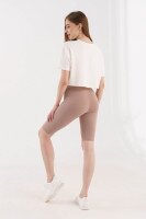 Велосипедки однотонні жіночі LAWA WBC02313 XS Мокко shop (2000990452474)  Фото №3
