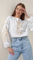 Вишиванка сорочка жіноча LAWA E-WB02319 2XL Білий shop (2000999169922)  Фото №0