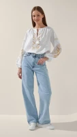 Вишиванка сорочка жіноча LAWA E-WB02319 2XL Білий shop (2000999169922)  Фото №1