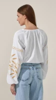 Вишиванка сорочка жіноча LAWA E-WB02319 2XL Білий shop (2000999169922)  Фото №3