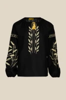 Вишиванка сорочка жіноча LAWA E-WB02319 XS Чорний shop (2000990988416)