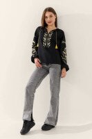 Вишиванка сорочка жіноча LAWA E-WB02319 L Чорний shop (2000990988454)  Фото №2