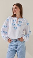 Вишиванка сорочка жіноча LAWA E-WB02322 2XL Білий shop (2000999228346)