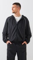 Вітрівка плащівка однотонна чоловіча LAWA MBC00275 S Чорний shop (2000999547416)