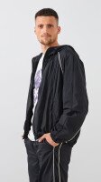 Вітрівка плащівка однотонна чоловіча LAWA MBC00275 S Чорний shop (2000999547416)  Фото №2