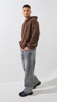 Худі однотонний чоловічий LAWA K-MBC02337 M Коричневий shop (2000999394386)  Фото №2