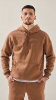 Худі однотонний чоловічий LAWA MBC02336 2XL Коричневий shop (2888000025234)