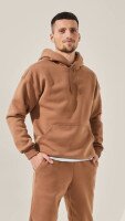 Худі однотонний чоловічий LAWA MBC02336 2XL Коричневий shop (2888000025234)  Фото №0