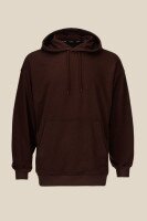 Худі однотонний чоловічий LAWA MBC02372 3XL Темно-коричневий shop (2000991034686)