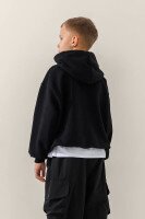 Худі однотонний для хлопчика LAWA BBC02319 122 см Чорний shop (2000990980892)  Фото №3