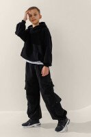 Худі однотонний для хлопчика LAWA BBC02319 122 см Чорний shop (2000990980892)  Фото №0