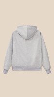 Худі однотонний жіночий LAWA WBC02461 M Сірий меланж shop (2000999452741)  Фото №2
