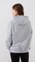 Худі однотонний жіночий LAWA WBC02461 M Сірий меланж shop (2000999452741)  Фото №4