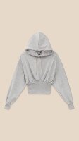Худі однотонний жіночий LAWA WTC02480 L Сірий меланж shop (2000999471322)