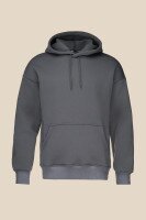 Худі однотонний чоловічий LAWA MBC02336 2XL Графітовий shop (2000990842282)  Фото №4