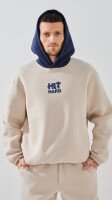 Худі з принтом чоловічий LAWA P-MT02305 2XL Сіро-бежевий shop (2000999379062)
