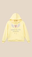 Худі з принтом для дівчинки LAWA P-GB02337 134 см Лимонний shop (2000999310584)