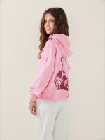Худі з принтом для дівчинки LAWA P-GB02344 152 см Рожевий shop (2000999558870)  Фото №1