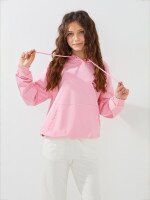 Худі з принтом для дівчинки LAWA P-GB02344 134 см Рожевий shop (2000999558849)