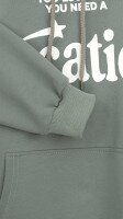 Худі з принтом для хлопчика LAWA P-BB02324 152 см Хакі shop (2000999300929)  Фото №1