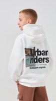 Худі з принтом для хлопчика LAWA P-BB02331 134 см Молочний shop (2000999403125)  Фото №3