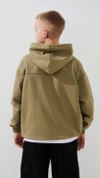 Худі з принтом для хлопчика LAWA P-BB02335 140 см Оливковий shop (2000999493263)  Фото №3