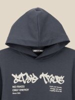 Худі з принтом для хлопчика LAWA P-BB02336 146 см Графіт, світло-сірий shop (2000999567711)  Фото №0