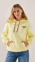 Худі з принтом жіночий LAWA P-WB02404 L Лимонний shop (2888000022400)