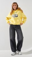 Худі з принтом жіночий LAWA P-WT02307 2XL Лимонний shop (2000999357428)  Фото №0