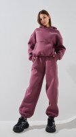 Худі з принтом жіночий LAWA P-WT02308 L Сливовий shop (2888000030306)  Фото №0
