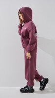 Худі з принтом жіночий LAWA P-WT02308 L Сливовий shop (2888000030306)  Фото №3