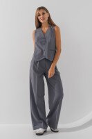 Жилет однотонний жіночий LAWA WTC02425 2XL Сірий shop (2000990798732)  Фото №0