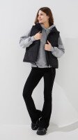 Жилет плащівка однотонний жіночий LAWA WBC02494 2XL Чорний shop (2000999500657)  Фото №0