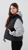 Жилет плащівка однотонний жіночий LAWA WBC02494 2XL Чорний shop (2000999500657)  Фото №3