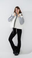 Жилет плащівка однотонний жіночий LAWA WBC02494 2XL Молочний shop (2000999500602)  Фото №2