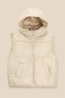 Жилет утеплений для дівчинки LAWA GBC02332 122 см Молочний shop (2000991035706)