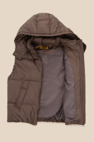 Жилет утеплений для дівчинки LAWA GBC02332 122 см Шоколад shop (2000991035638)  Фото №2