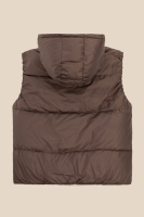 Жилет утеплений для дівчинки LAWA GBC02332 122 см Шоколад shop (2000991035638)  Фото №3