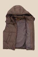 Жилет утеплений для дівчинки LAWA GBC02332 122 см Шоколад shop (2000991035638)  Фото №2