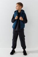 Жилет утеплений для хлопчика LAWA BBC02313 122 см Синій shop (2000991050976)  Фото №3