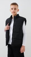 Жилет утеплений для хлопчика LAWA BBC02346 140 см Чорний shop (2000999511127)