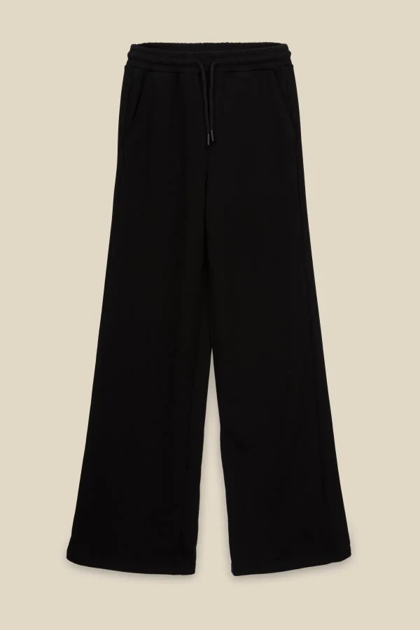 Спортивні штани палаццо жіночі LAWA WBC02378 4XL Чорний shop (2000999463242)  Фото №6