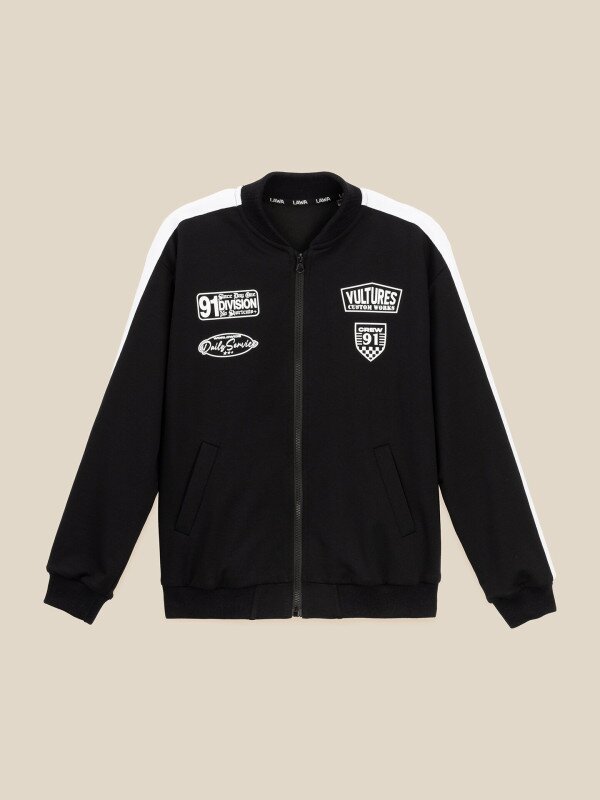 Бомбер для хлопчика LAWA P-BB02337 158 см Темно-синій shop (2000999586316)  Фото №5