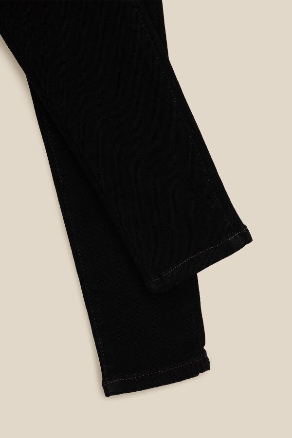 Джинси Slim Fit жіночі LAWA WBC02413 42 Чорний shop (2000990763334)  Фото №6