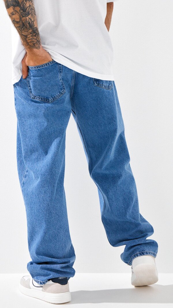 Джинси Baggy fit чоловічі LAWA MTC02306 30 Синій shop (2000999141447)  Фото №4