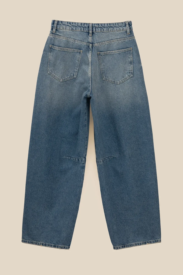 Джинси Baggy жіночі  LAWA WTC02395 36 Синій shop (2000990744630)  Фото №9