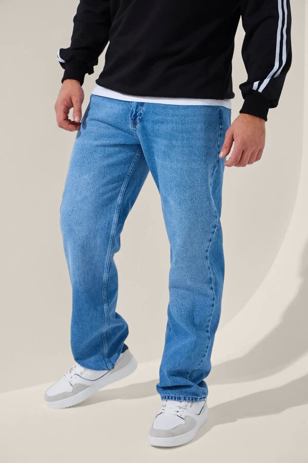 Джинси Regular Fit чоловічі LAWA MBC02363 31 Синій shop (2000999137341)  Фото №0