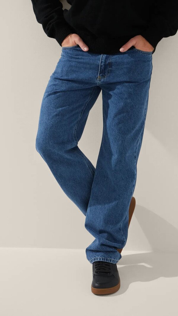 Джинси Regular fit чоловічі LAWA MBC02363 34 Темно-синій shop (2888000023339)  Фото №0
